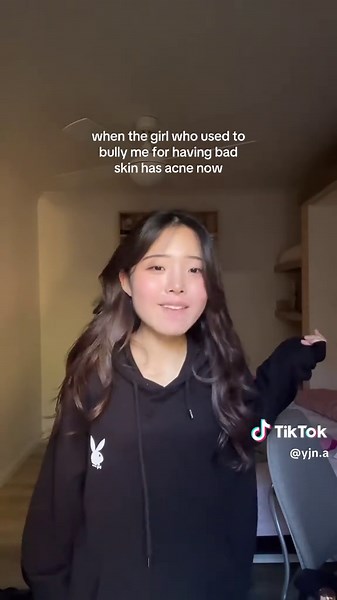 acne isn’t a bad thing it’s js karma lol