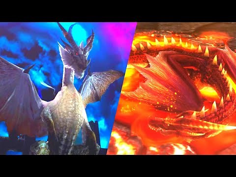 Fatalis,Crimson Fatalis,Old Fatalis High-quality movie【MONSTER HUNTER ULTIMATE】
