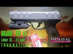 "BRAVO" Bravo LTL 1,5. La nueva Traumática con Corredera Metálica de KIMAR - Vanguardia es IMMAVAL