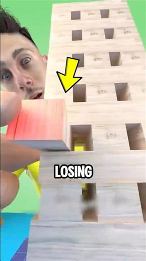 The Hidden Strategy Behind Winning Jenga‼️😱