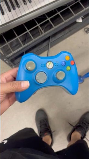 BLUE XBOX 360 REMOTE CONTROLLER
