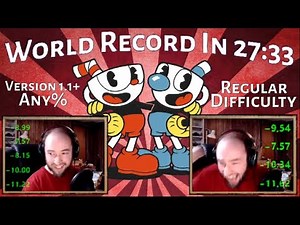 Cuphead Former World Record Speedrun in 27:33.47 | Any% - V1.1.5 - Regular Difficulty