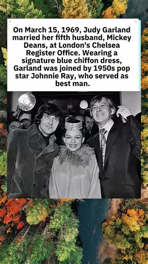Judy Garland's Final Wedding in London (1969) 💒 #JudyGarland #ClassicHollywood #Shorts #60sHistory