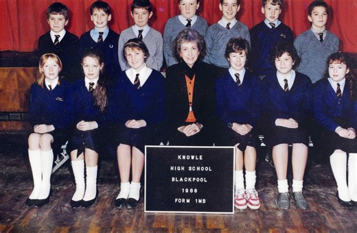 Classroom photos of 1980s Blackpool scenes from long lost retro schools