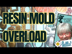 Massive Resin Pour with IOD, Redesign with Prima & Temu Molds | Frames, Deer, Trees, Pumpkins & More