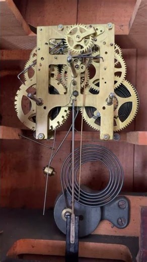 Spring Drive Grandfather Clock House Call #antiqueclock #horology #housecall