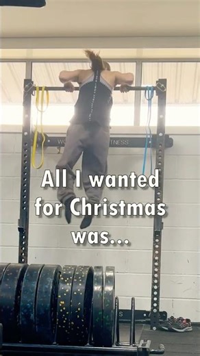 🎄 My first muscle up! 🤯