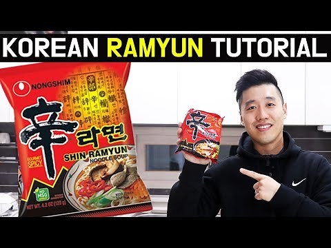 How to make Korean Ramen Perfectly Ramyun recipe Perfect Ramyeon Tutorial Shin Ramyun