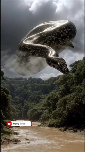 Giant Python - Unbelievable Wildlife Moments #shorts #ytshorts #facts