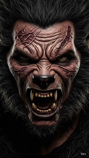 Werewolf scratch SFX makeup