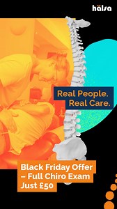 It’s Black Friday and the biggest deal of the year is here. A full chiropractic assessment for just £50 (usually £270). This includes: ✅ Consultation ✅ Posture & spine check ✅ X-rays (if needed) ✅ Full report of your findings Whether you’re in pain or just want to know what’s going on, this is your chance to speak to a professional, without committing to anything. No pressure. No hidden fees. Appointments are limited to just 30, and they’re nearly gone. Don’t wait, once they’re gone, they’re gon