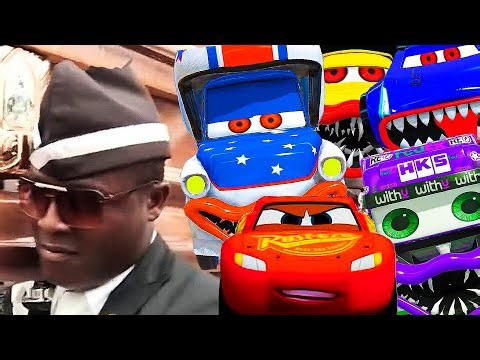 SUPER MEGAMIX Lightning McQueen Eater - Coffin Dance Song (COVER)