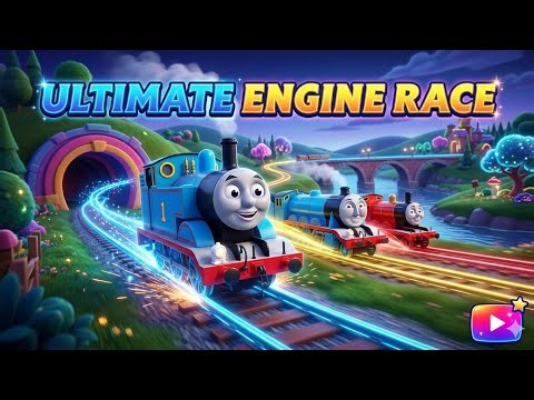 1 Blue Engine, always ready for a race! #ThomasAndFriends #MagicTracks