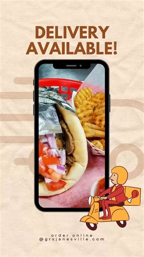 Need delivery? Order directly through our restaurant and save the fees on DoorDash and EatStreet! Also see our current specials and soups grsjanesville.com | GR's Sandwich Shoppe