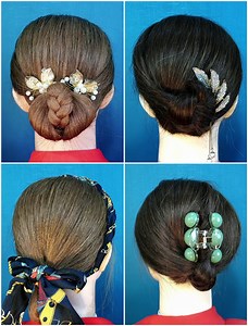 13K views · 495 reactions | Easy and simple hairstyle | Beautiful hairstyle ideas for girls simple | Henna Creations | Facebook