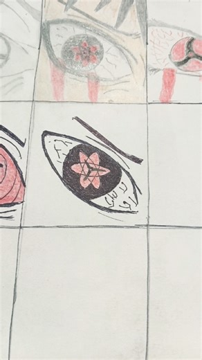 Sasuke eyes drawing