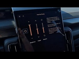 2025/2026 GMC Yukon HUD (Head Up Display) Tutorial - How To Adjust