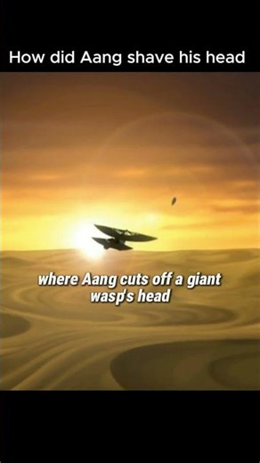 How Avatar Aang actually shave his head?! 🪒💨 #shorts #avatar #atla #aang #airbending #hiddendetails