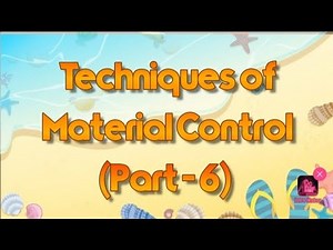 Simplification, Standardisation, Classification & Codification || Material control (part - 6)
