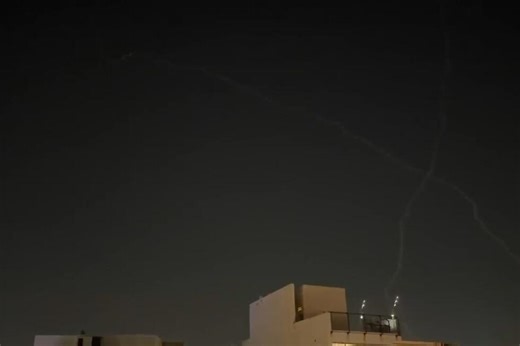 Air raid siren sound in Tel Aviv as Iranian missiles launch towards Israel