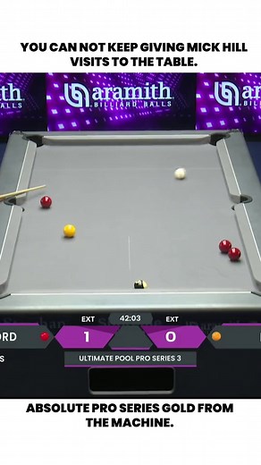 Mick Hill's Incredible Pool Shot on Ultimate Pool App