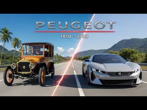 Peugeot Evolution (1810–2030) — From Steel Tools to Electric Domination…