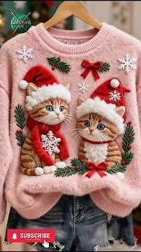 Knitting Christmas Stockings for Beginners | Easy DIY Christmas Knitting + Emotional Christmas Song