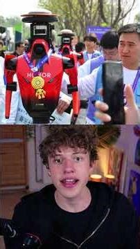 Roboter schlägt Halbmarathon-Rekord von Mensch. #news