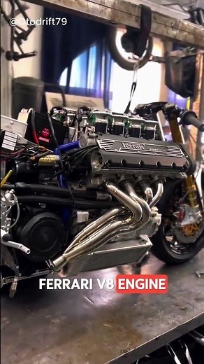 The World’s Wildest Custom Bike – Ferrari Powered!