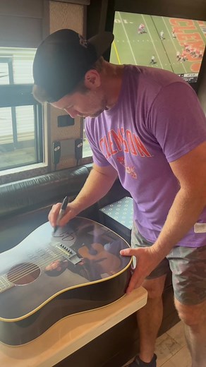 We just launched the limited edition Greatest Hits guitar in the store. The link to shop is in the bio. #GREATESTHITS