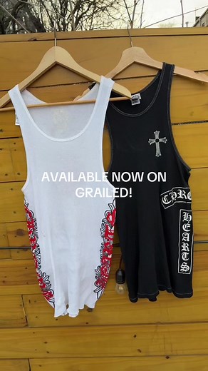Chrome Heart Tank Tops Now Available on Grailed