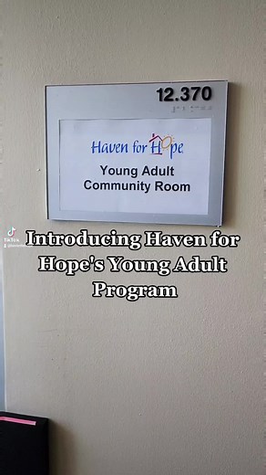 15 reactions | Haven for Hope created our new Young Adult Program...