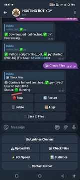 telegram python hosting bot in free use bot