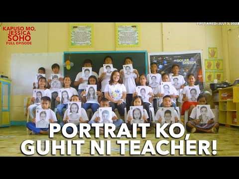 GURO, IGINUGUHIT ISA-ISA ANG MGA NAGIGING ESTUDYANTE | Kapuso Mo, Jessica Soho