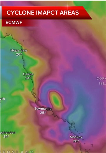 Impact of Cyclone Debbie on Queensland Weather