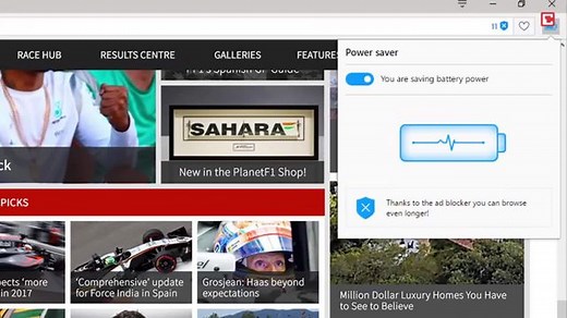 Opera bringt einen Akku-Sparer für den Browser