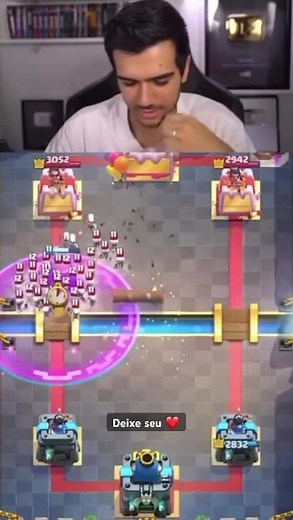 Gelli Clash ou Gelli Noob? Podem escolher 😂😂😂#clashroyale #gelliclash #clashofclansvideos