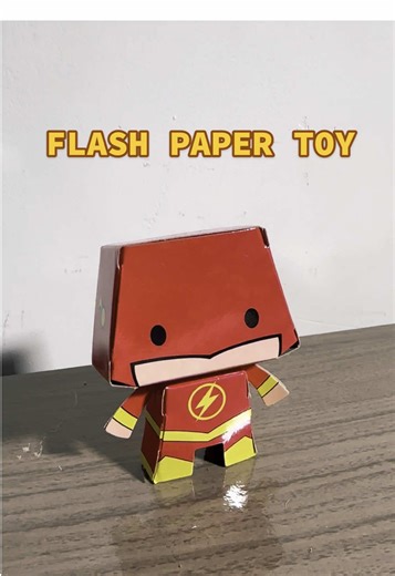 Brinquedos de Papel do Flash: Como Fazer Seu Próprio