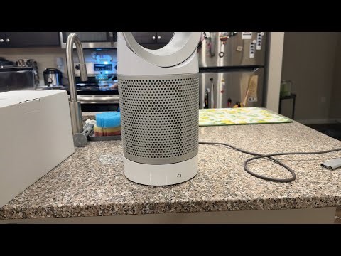 4K Dyson Pure TP01 Cool Tower HEP Air Filter Replacement and Reset