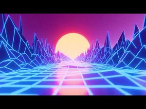 80s Retro Background Video Loop COPYRIGHT FREE