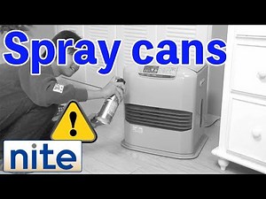 【nite-ps】Watch out! Fire of a spray can and gas canister