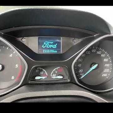Ford CMax (2010-2019) Tire Pressure Reset
