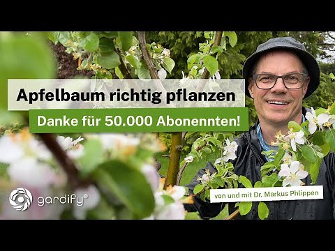 Planting an apple tree made easy: Our thank you for 50,000 subscribers!!🥳