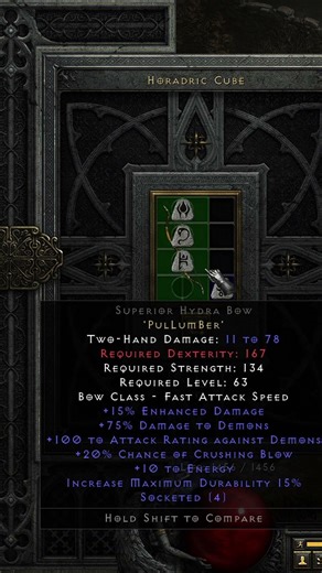 ⚔️ Wrath Runeword Explained in 30 Seconds #diablo2resurrectedbuild #fastleveling #gaming