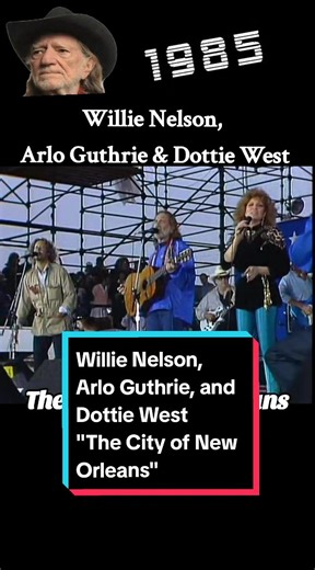 Live at Farm Aid 1985 #willienelson #arloguthrie #dottiewest #cityofneworleans #live #farmaid #1985 #stevegoodman #trainsong #trains #charityconcert #countrymusic #farmaid1985 #classiccountry #80s #1980s #goodmorningamerica #neworleans #train #longervideos #keeptiktok #genxcountry #bringbackthe80s #benefitconcert #willienelsonofficial #fyp #foryou #4u