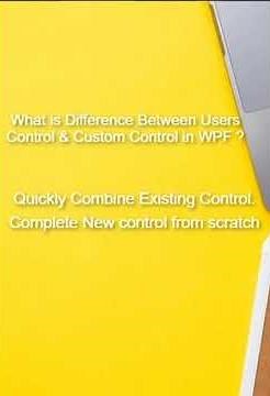 User Control vs Custom Control in WPF | Interview Question Explained #interview #csharp #beginners