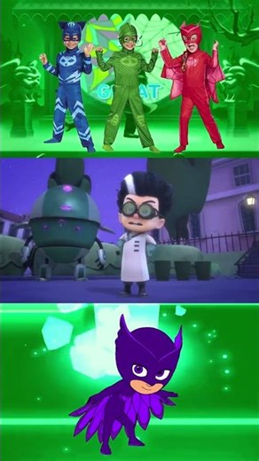 DANCE! GO! Pj Masks Laughing Coffin Dance Tiles Hop EDM Rush #shorts #coffindance #pjmasks