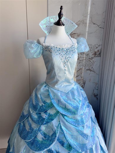 Classical Blue Glinda Dress Cosplay Costume - Etsy