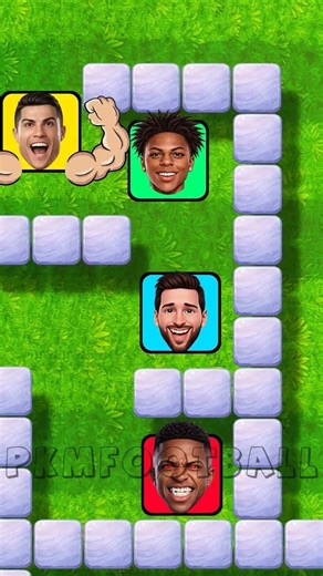 RONALDO & ISHOWSPEED & GEORGINA & MR BEAST ⚽ MAZE CHALLENGE – WHO WILL WIN? 😱🔥 #shorts