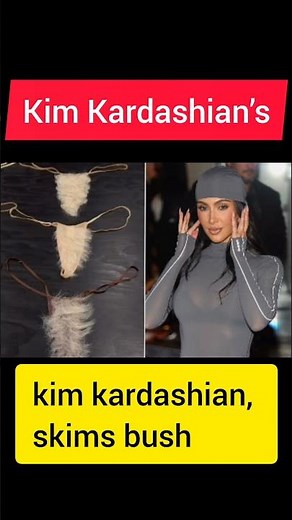 Kim Kardashian’s SKIMS Launches “Hairy Underwear” | Internet in Shock!